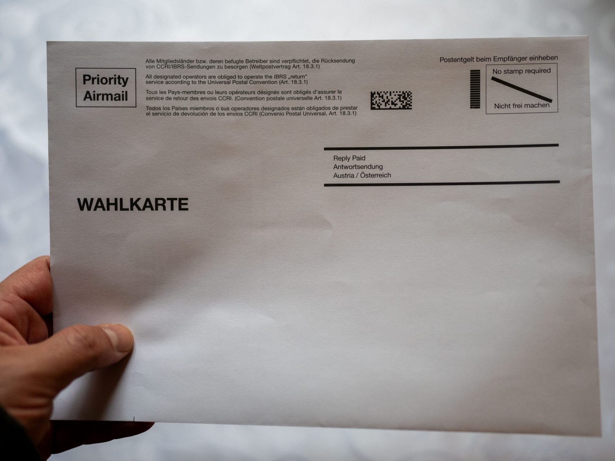 Wahlkarten können beantragt werden. Wahlkarten können beantragt werden.