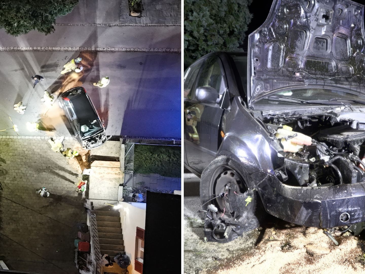 Der Verkehrsunfall ereignete sich in der Reichenaustraße in Lustenau. Der Verkehrsunfall ereignete sich in der Reichenaustraße in Lustenau.