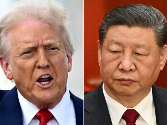 Trump und Xi, Freundschaft sieht anders aus Trump und Xi, Freundschaft sieht anders aus