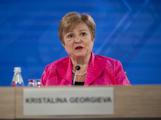 Kristalina Georgiewa hofft auf Ende der Spannungen Kristalina Georgiewa hofft auf Ende der Spannungen