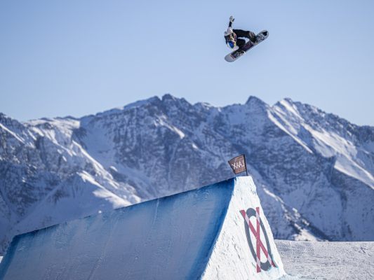 Eindruck von den Laax Open - Snowboard-Weltcupbewerb im Jänner 2025 Eindruck von den Laax Open - Snowboard-Weltcupbewerb im Jänner 2025