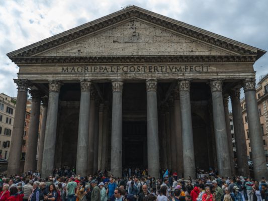 Blick auf den Pantheon Blick auf den Pantheon