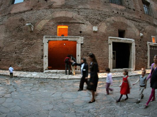 Das Museo dei Fori Imperiali di Roma blickt zurück auf 1350 Das Museo dei Fori Imperiali di Roma blickt zurück auf 1350