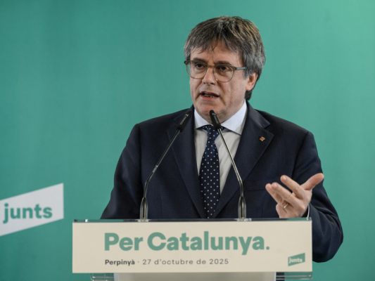 Puigdemonts Partei Junts ist das Zünglein an der Waage Puigdemonts Partei Junts ist das Zünglein an der Waage