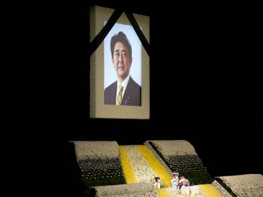 Shinzo Abe wurde 2022 ermordet Shinzo Abe wurde 2022 ermordet