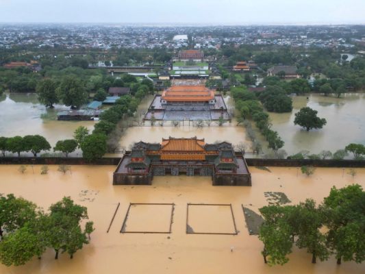Besonders betroffen ist die historische Stadt Hue Besonders betroffen ist die historische Stadt Hue