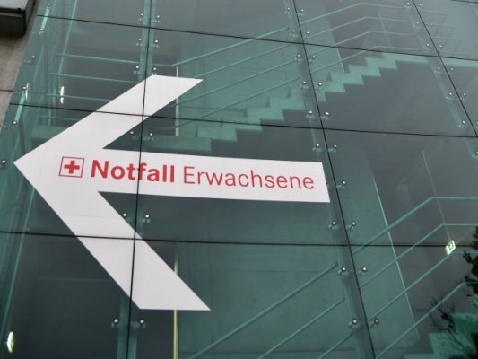 In der Notaufnahme wurde bei dem Mann eine Aortenruptur diagnostiziert In der Notaufnahme wurde bei dem Mann eine Aortenruptur diagnostiziert