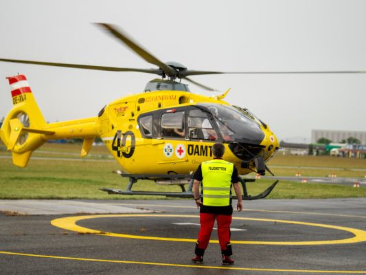 Von 18 Standorten der Flugrettung sind drei rund um die Uhr besetzt Von 18 Standorten der Flugrettung sind drei rund um die Uhr besetzt