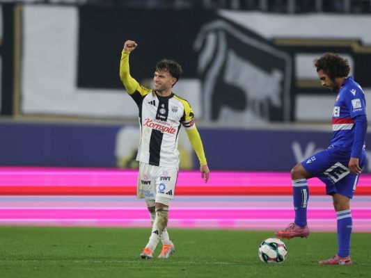 LASK-Matchwinner Horvath jubelte LASK-Matchwinner Horvath jubelte