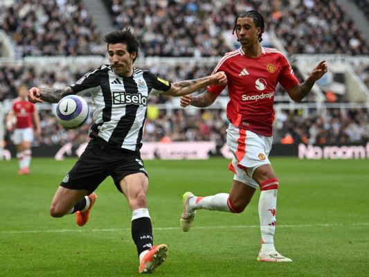 Manchester United empfängt am 26. Dezember Newcastle mit Sandro Tonali Manchester United empfängt am 26. Dezember Newcastle mit Sandro Tonali