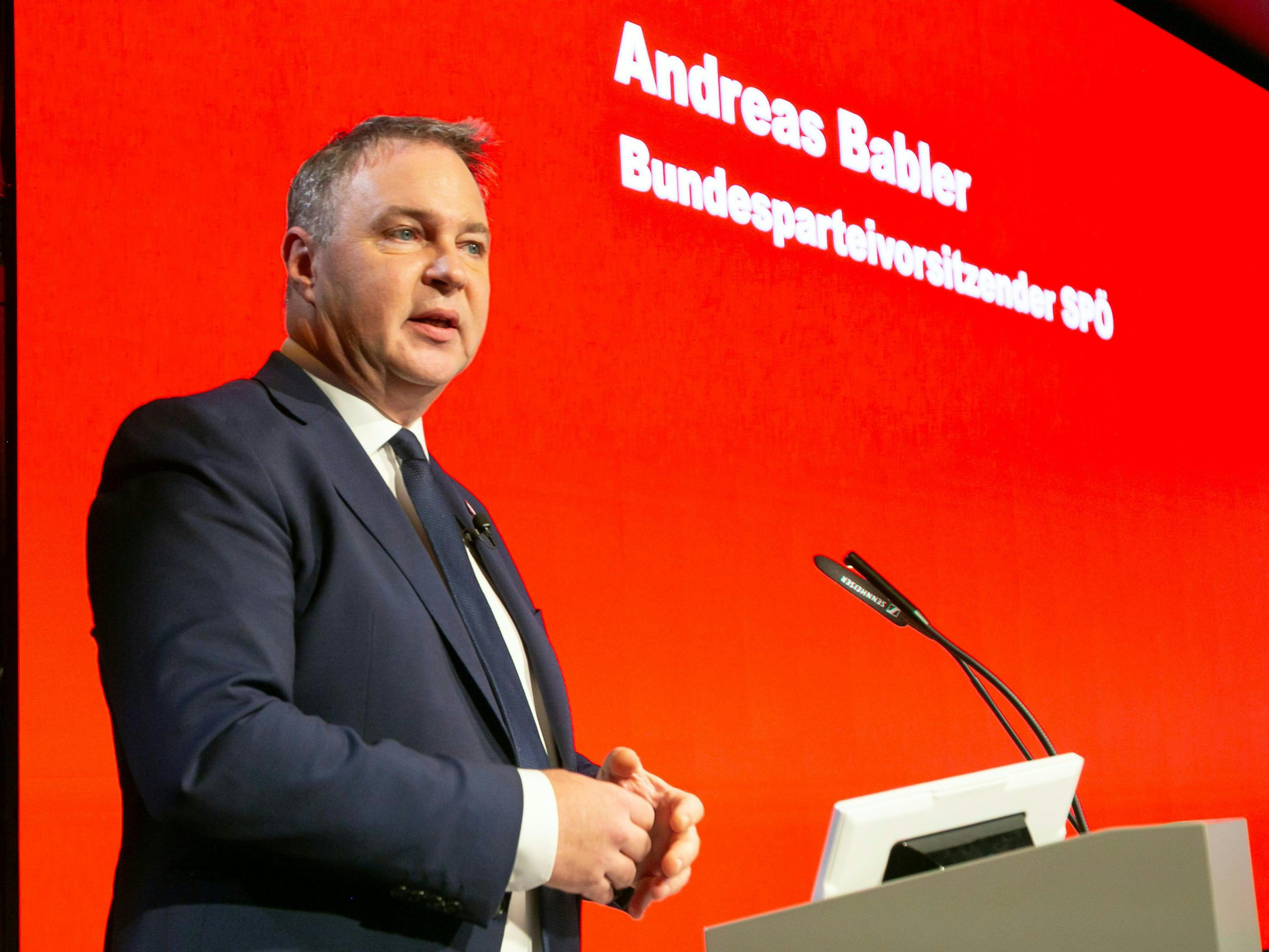 Babler ist wohl einziger Kandidat beim SPÖ-Parteitag. Babler ist wohl einziger Kandidat beim SPÖ-Parteitag.