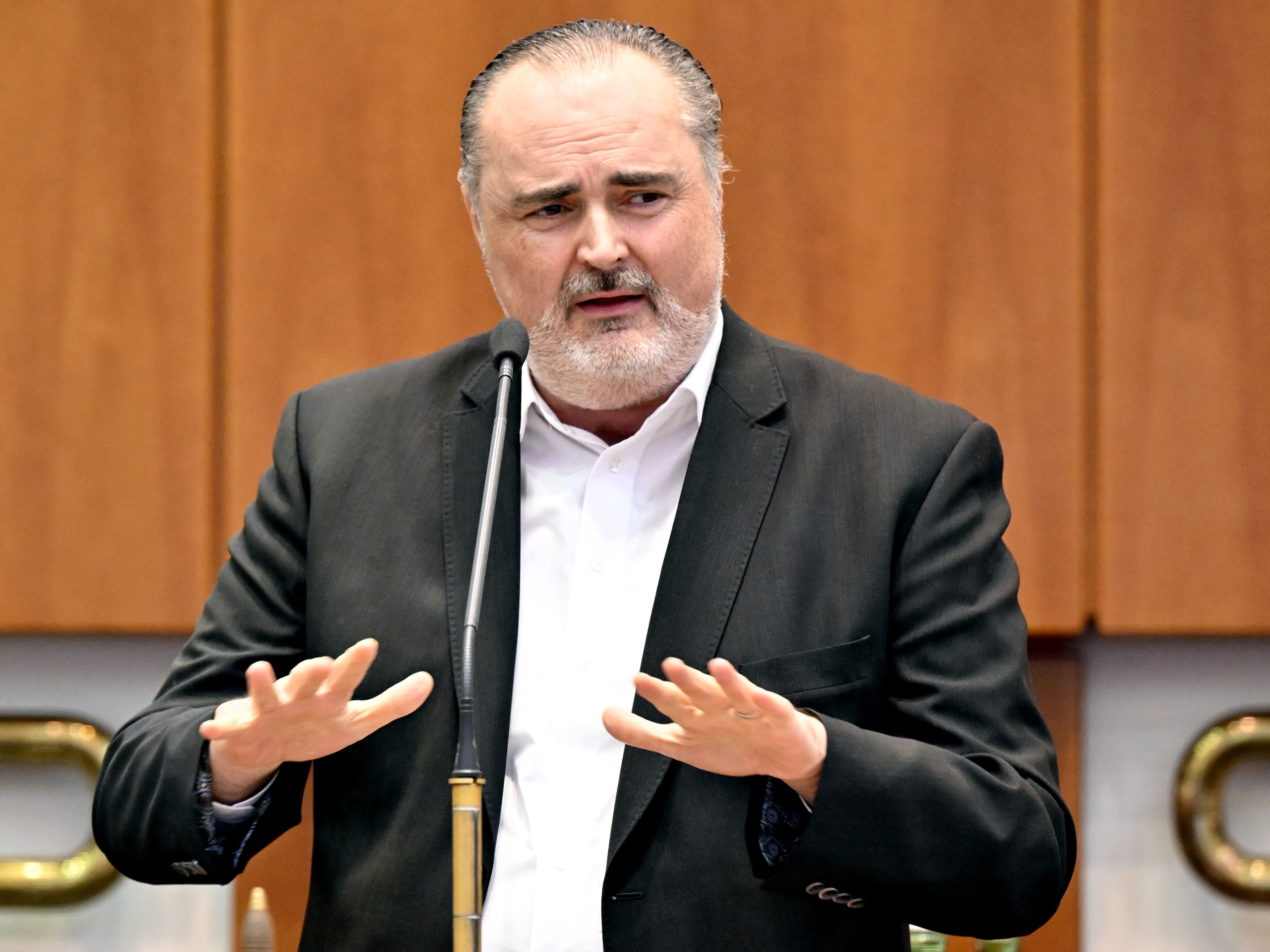 Burgenlands Landeshauptmann Hans Peter Doskozil. Burgenlands Landeshauptmann Hans Peter Doskozil.