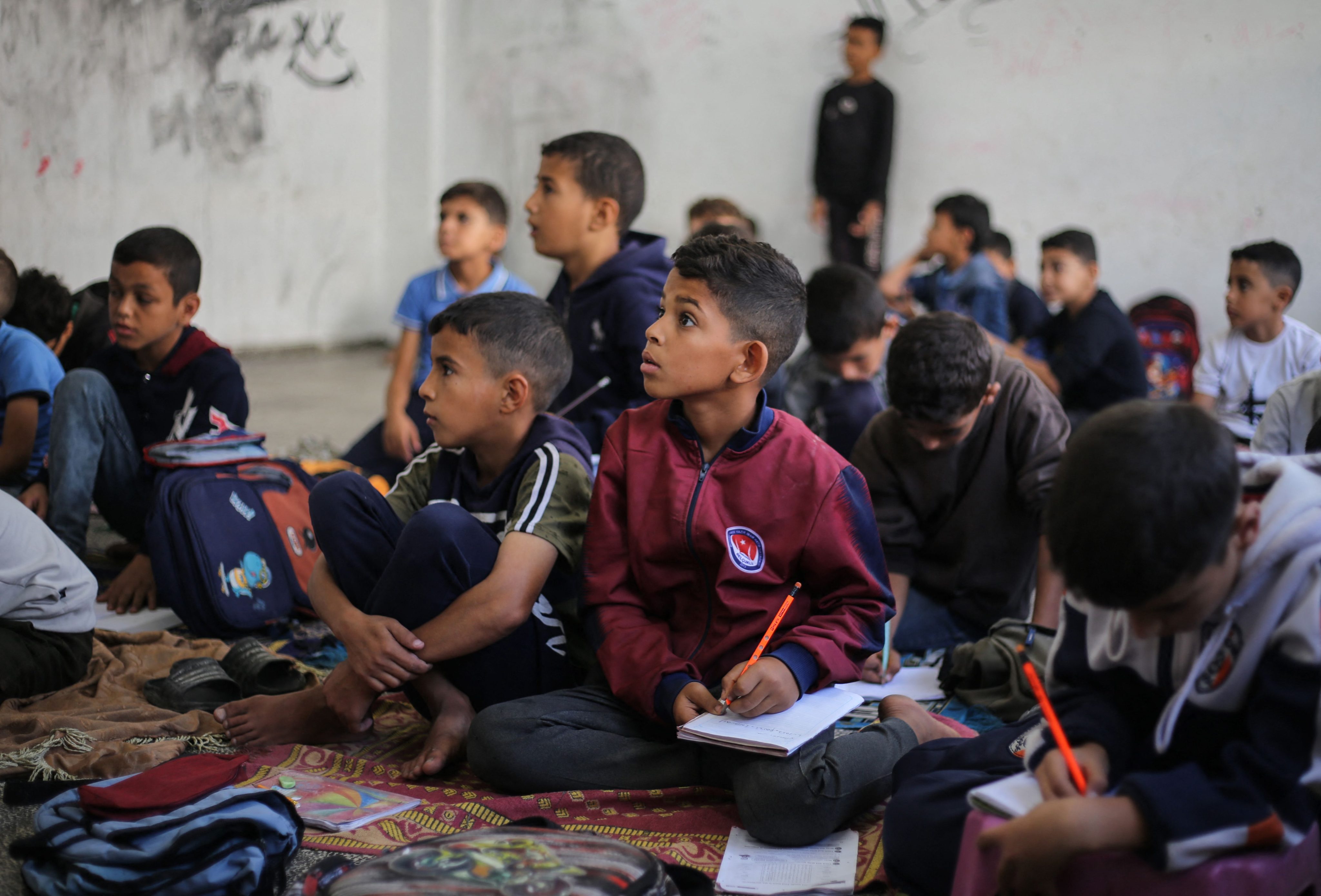 PALESTINIAN-ISRAEL-CONFLICT-EDUCATION ©APA/AFP