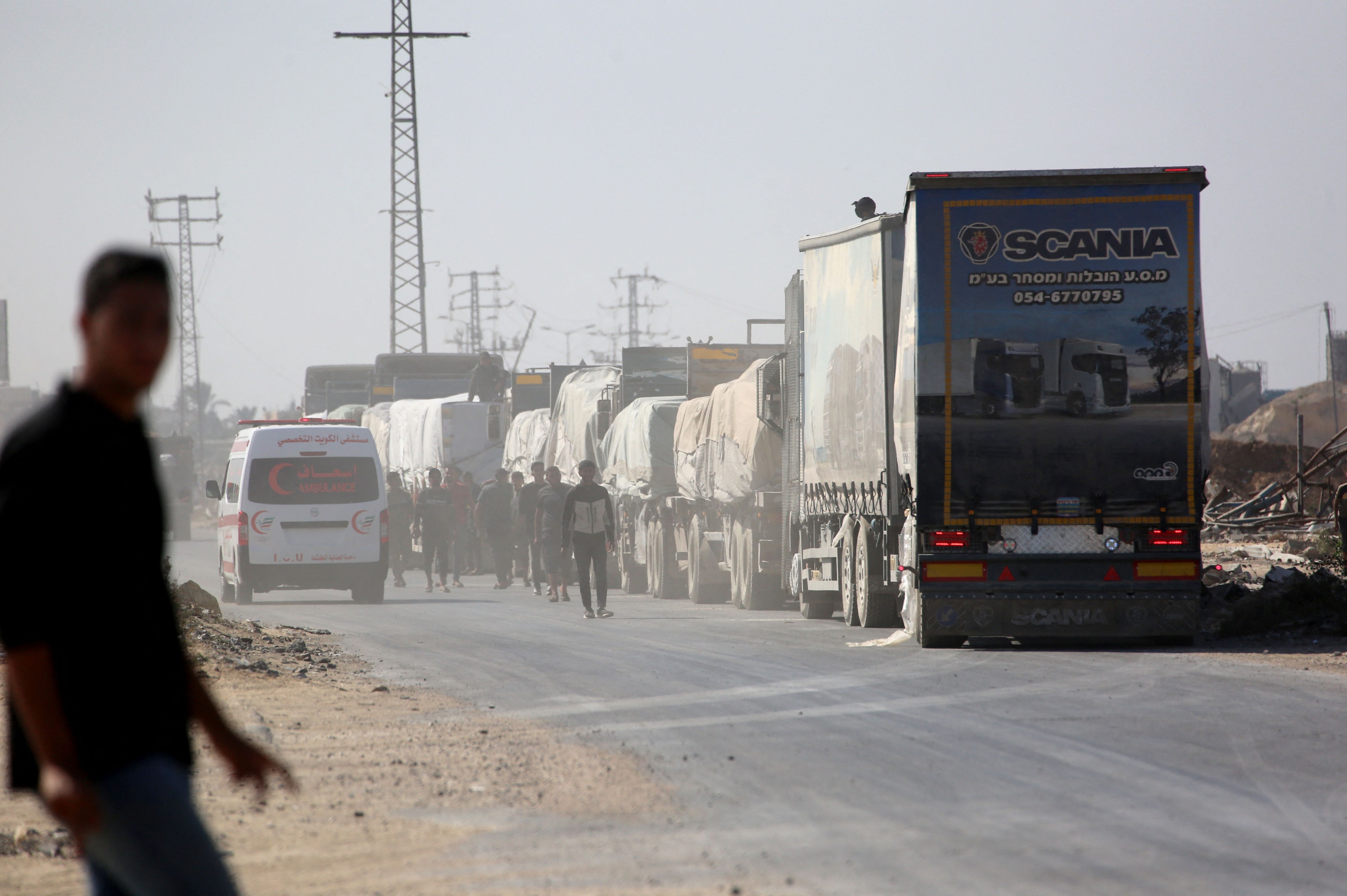 PALESTINIAN-ISRAEL-CONFLICT-GAZA-AID ©APA/AFP