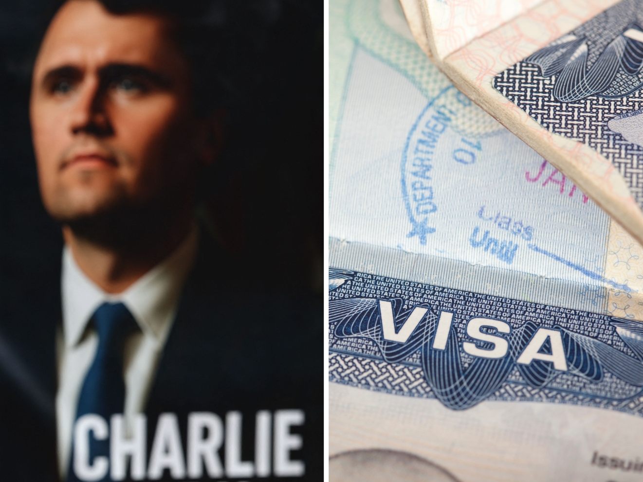 Nach dem tödlichen Attentat auf den rechten Aktivisten Charlie Kirk entzieht die US-Regierung mehreren Ausländern das Visum. Nach dem tödlichen Attentat auf den rechten Aktivisten Charlie Kirk entzieht die US-Regierung mehreren Ausländern das Visum.
