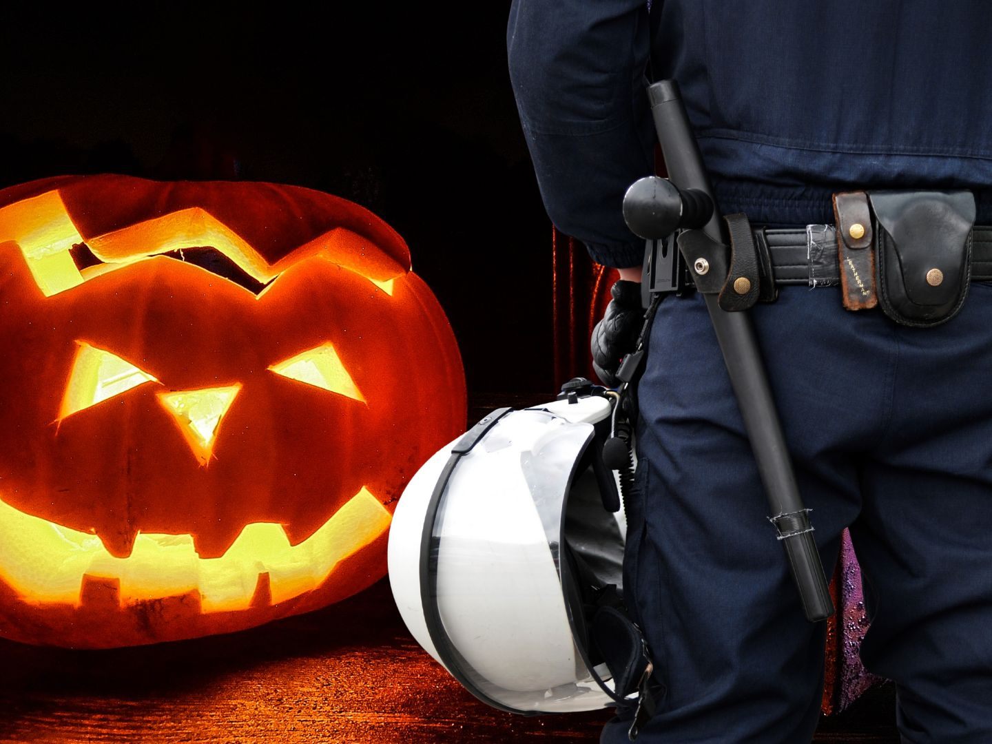 Die Polizei warnt vor Halloween-Streichen. Die Polizei warnt vor Halloween-Streichen.