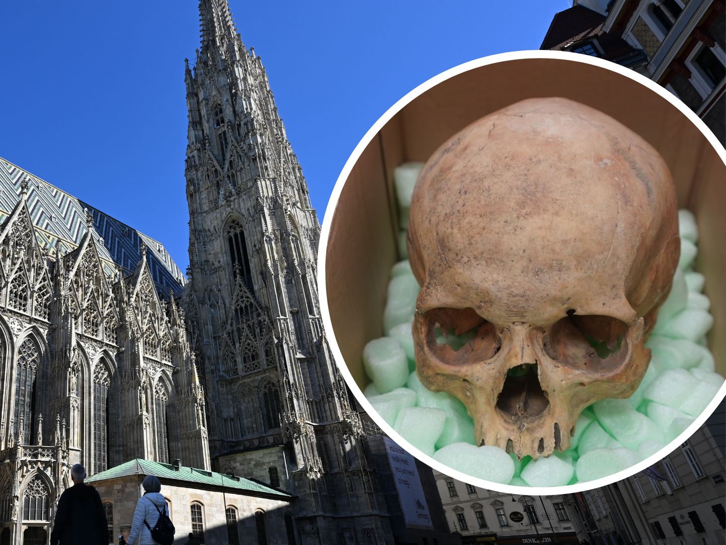 Ein reuiger Dieb schickte den Schädel zurück. Ein reuiger Dieb schickte den Schädel zurück.