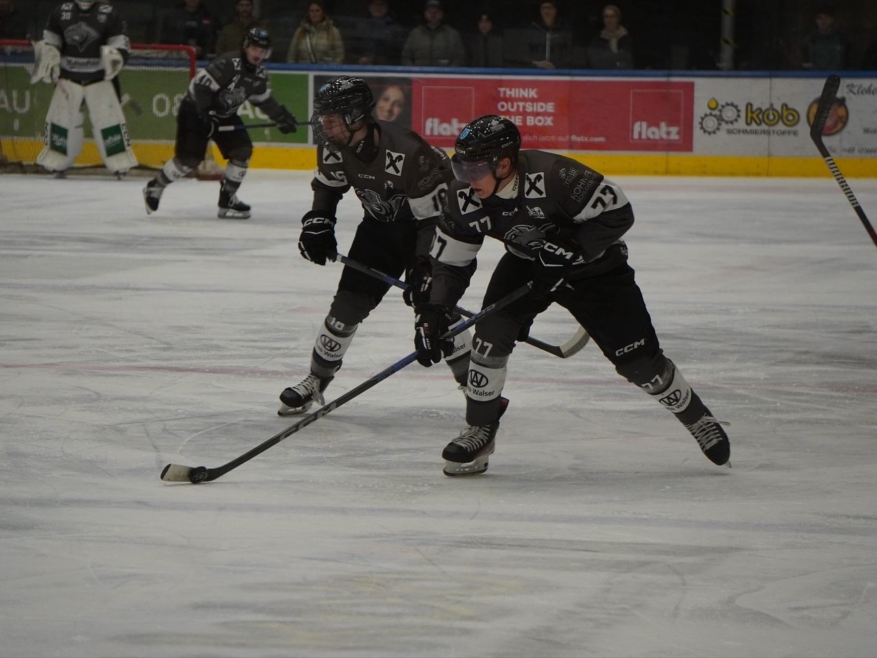 Die Dornbirner mit Fabio Haas und Dominic Grabher wollen vor allem mit ihrer Schnelligkeit punkten. Die Dornbirner mit Fabio Haas und Dominic Grabher wollen vor allem mit ihrer Schnelligkeit punkten.