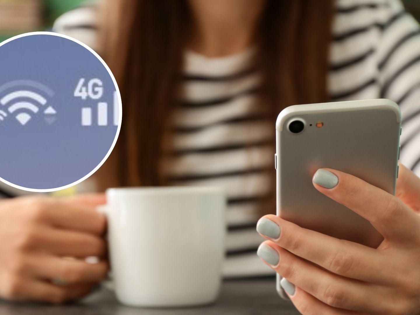 Hat mein Wlan ein Baby bekommen? Android-Nutzer rätseln über zusätzliches Symbol. Hat mein Wlan ein Baby bekommen? Android-Nutzer rätseln über zusätzliches Symbol.