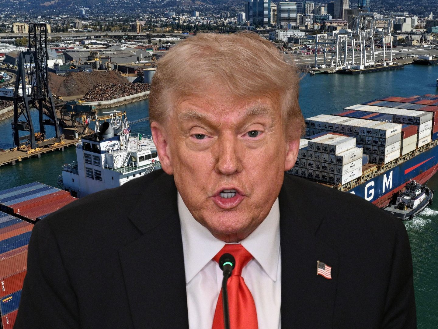 US-Präsident Trump kündigt zusätzliche Zölle von 100 Prozent auf alle chinesischen Waren an US-Präsident Trump kündigt zusätzliche Zölle von 100 Prozent auf alle chinesischen Waren an